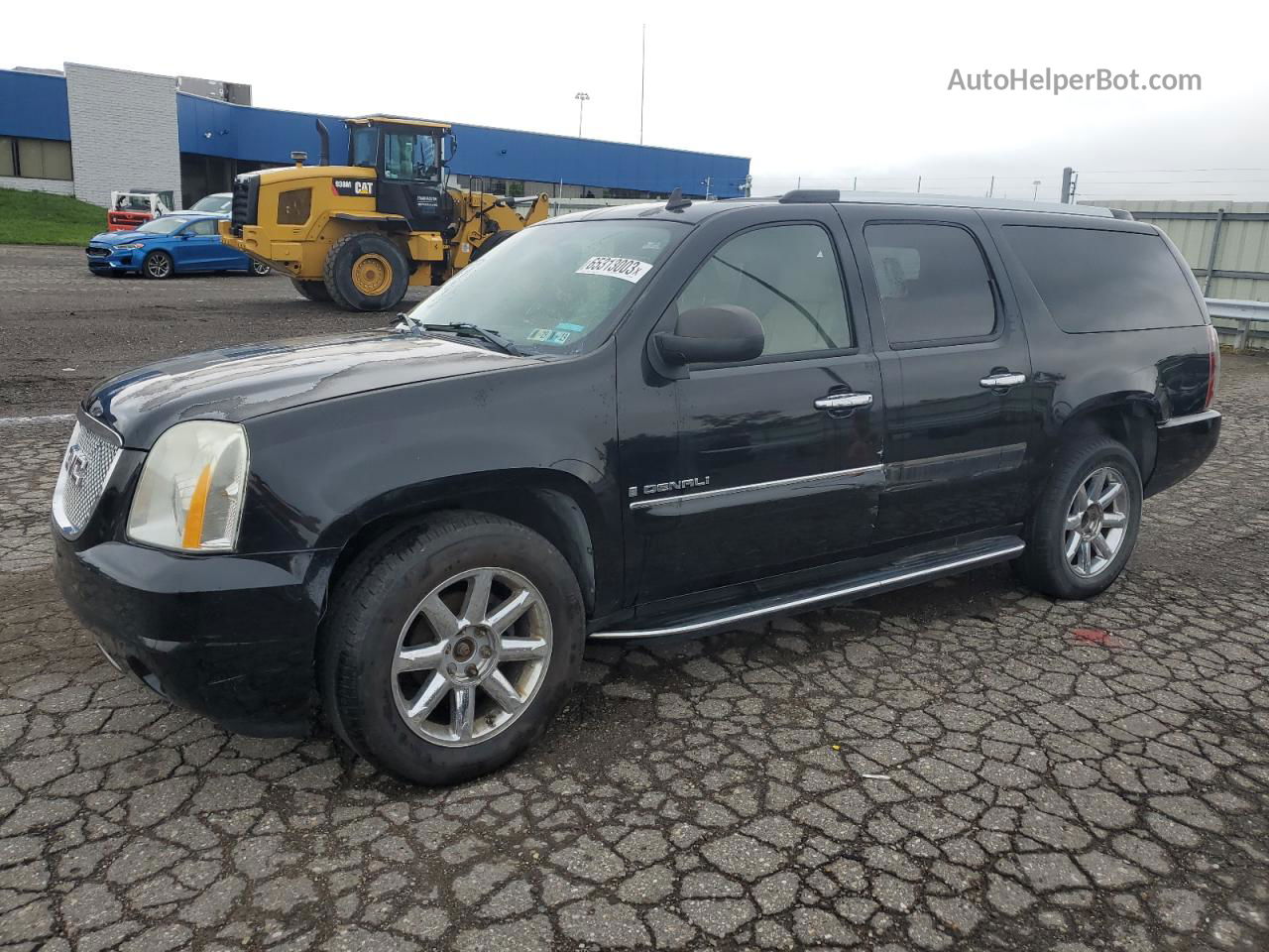 2007 Gmc Yukon Xl Denali Черный vin: 1GKFK66847J144390