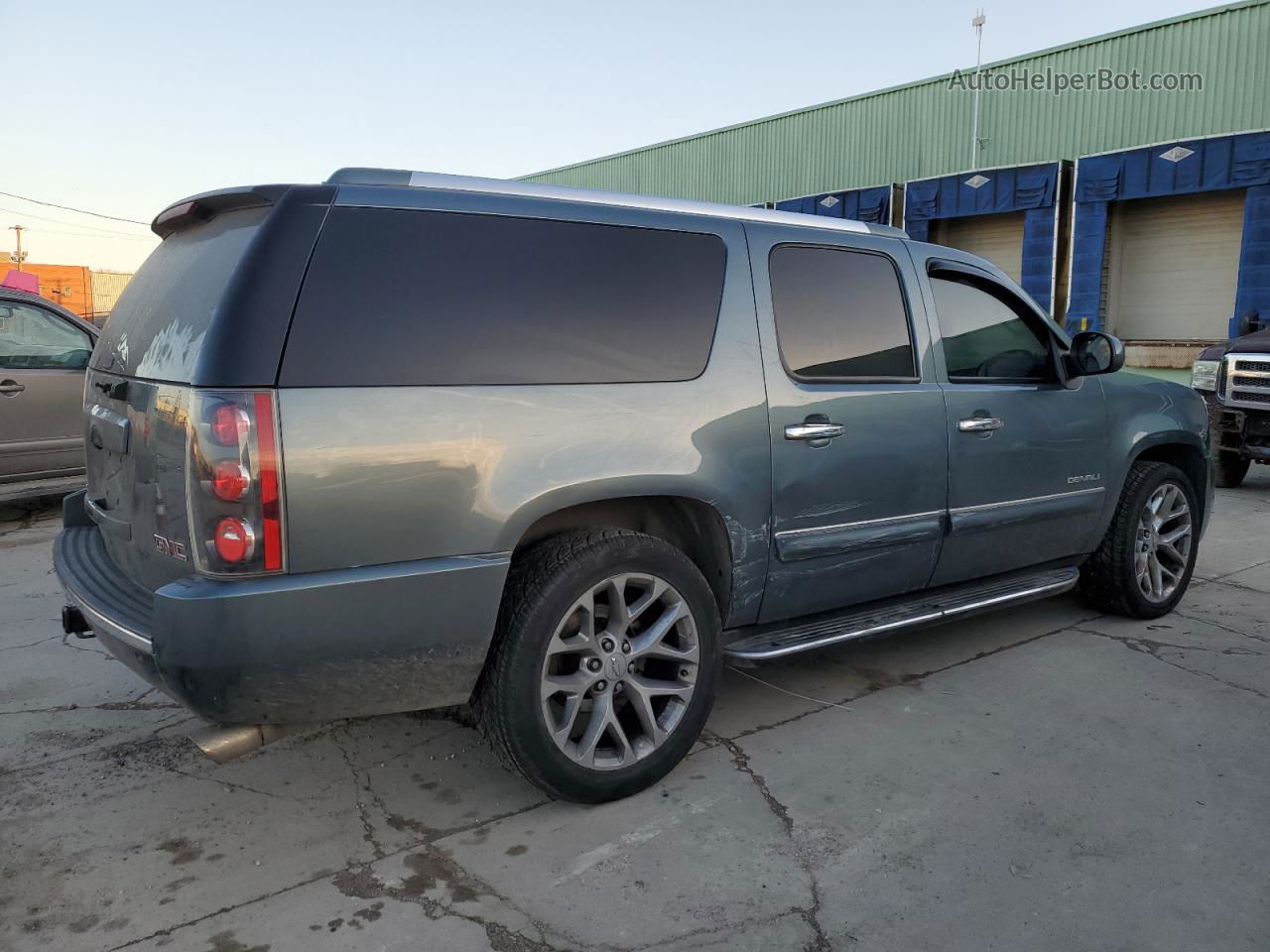 2007 Gmc Yukon Xl Denali Green vin: 1GKFK66847J209335