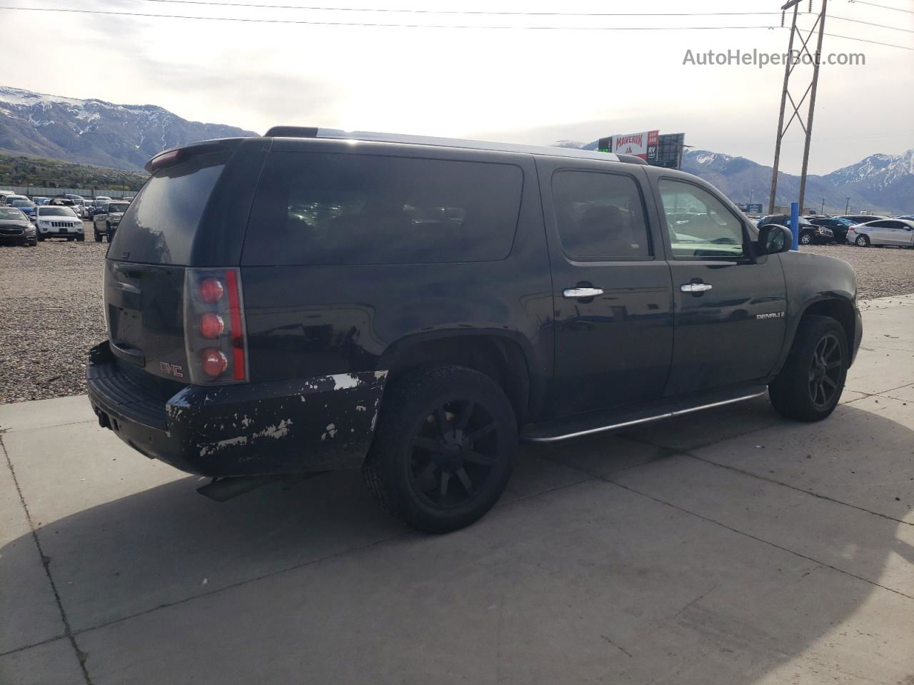 2007 Gmc Yukon Xl Denali Черный vin: 1GKFK66847J318541