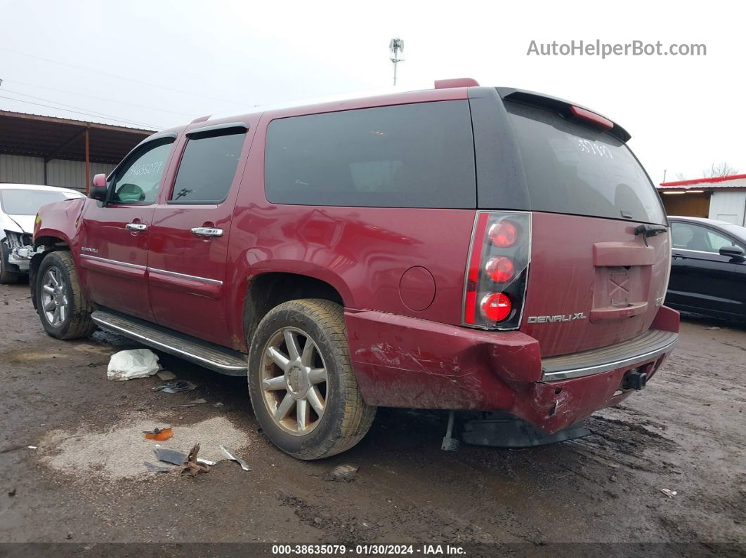 2007 Gmc Yukon Xl 1500 Denali Темно-бордовый vin: 1GKFK66847J357887