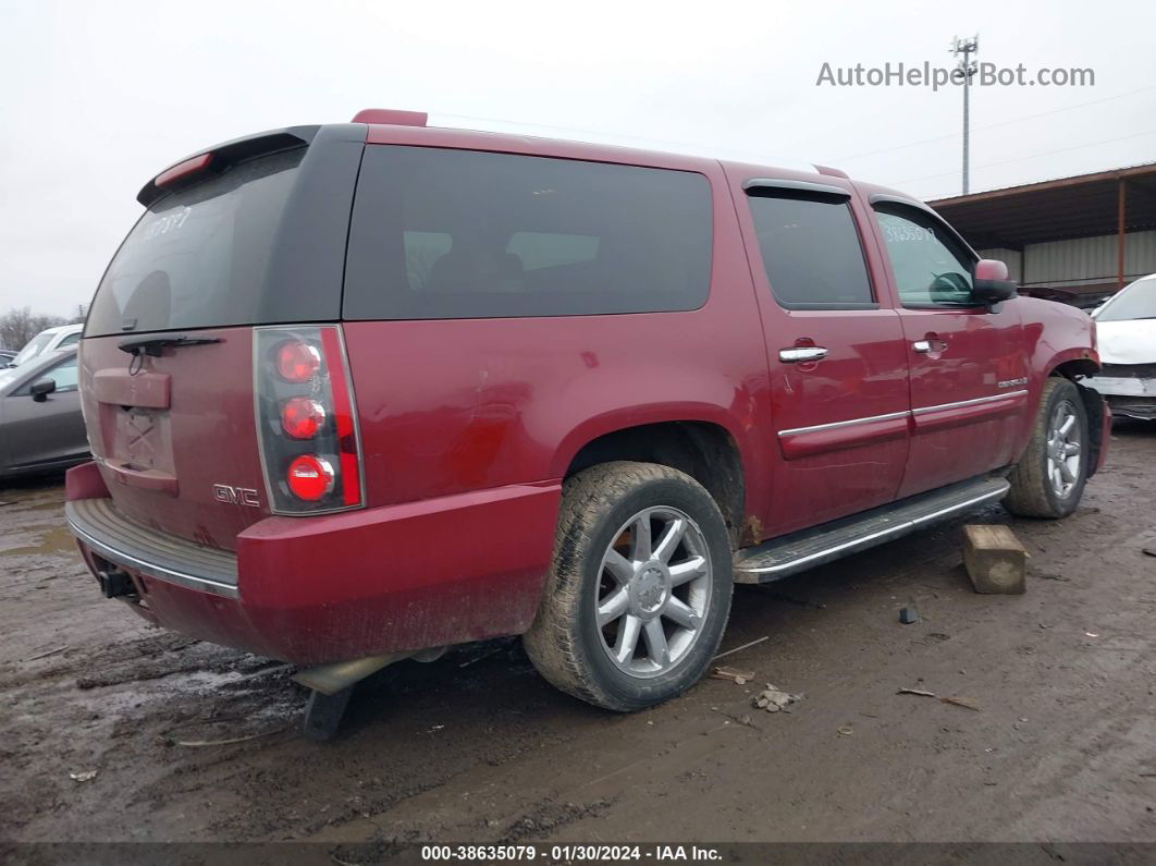 2007 Gmc Yukon Xl 1500 Denali Темно-бордовый vin: 1GKFK66847J357887