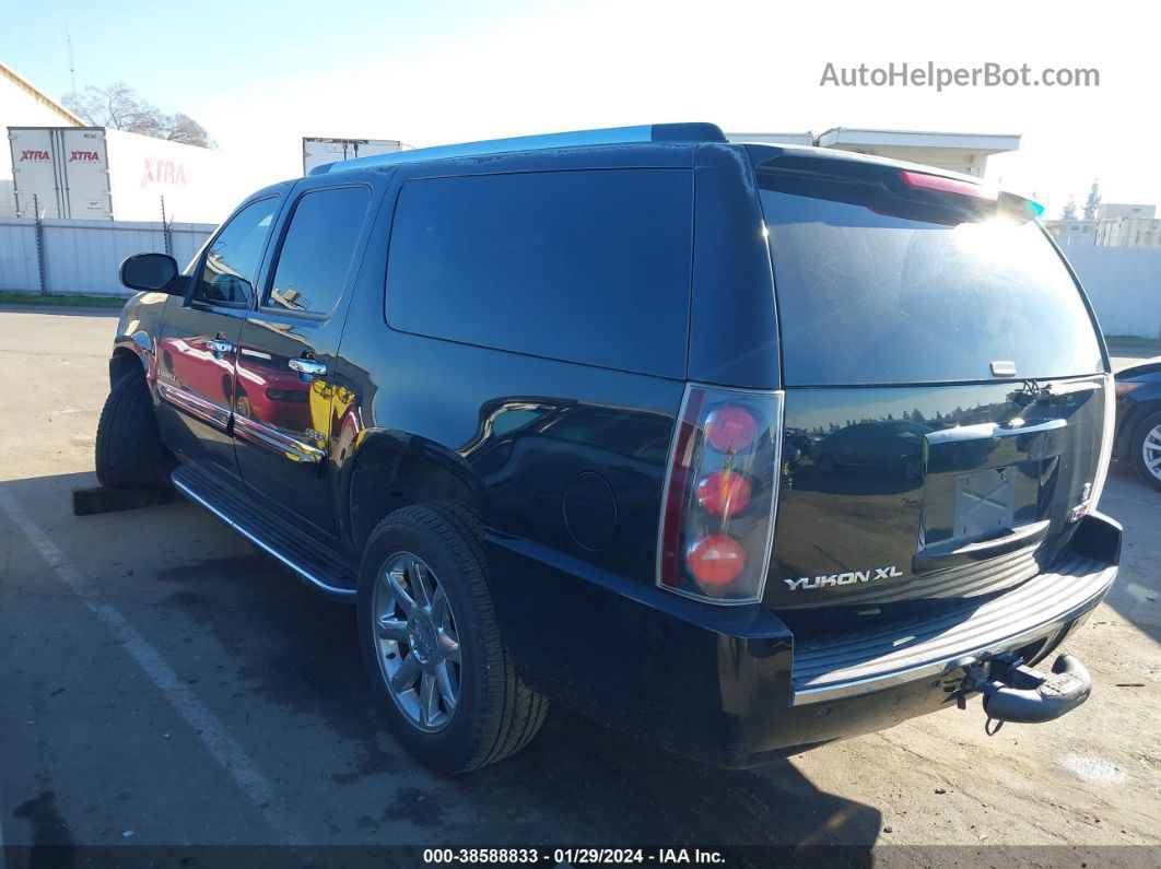 2007 Gmc Yukon Xl 1500 Denali Black vin: 1GKFK66857J305068