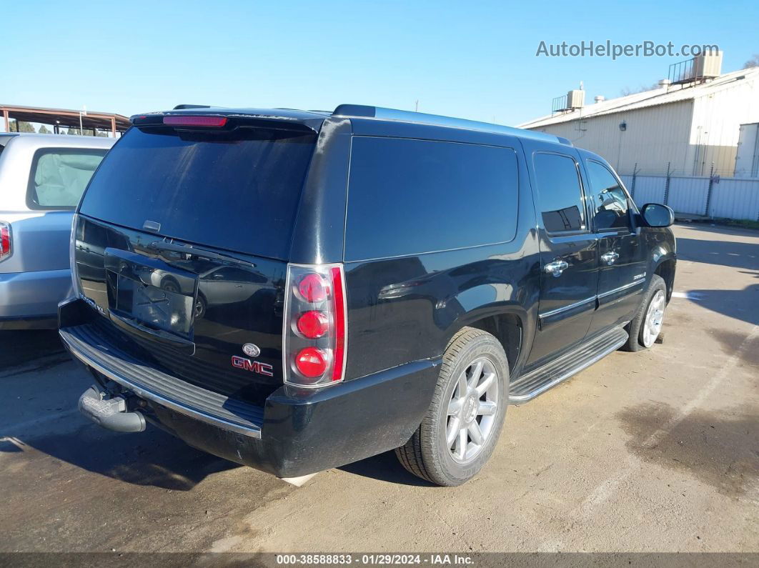 2007 Gmc Yukon Xl 1500 Denali Black vin: 1GKFK66857J305068