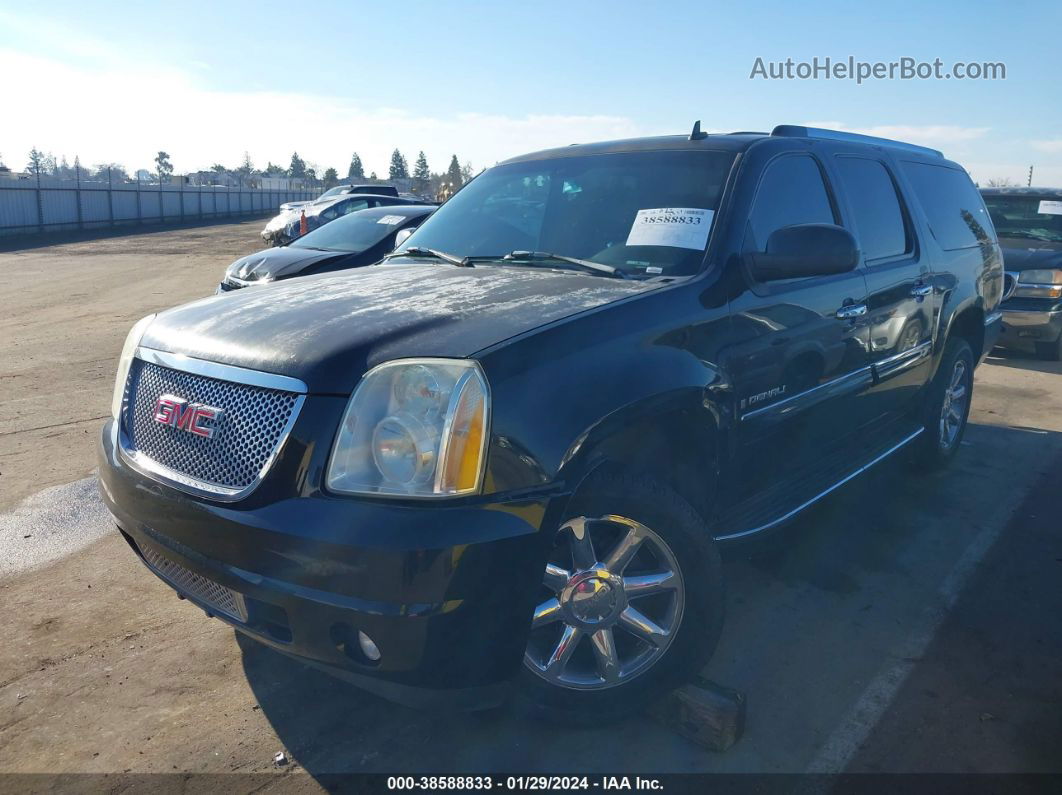 2007 Gmc Yukon Xl 1500 Denali Black vin: 1GKFK66857J305068