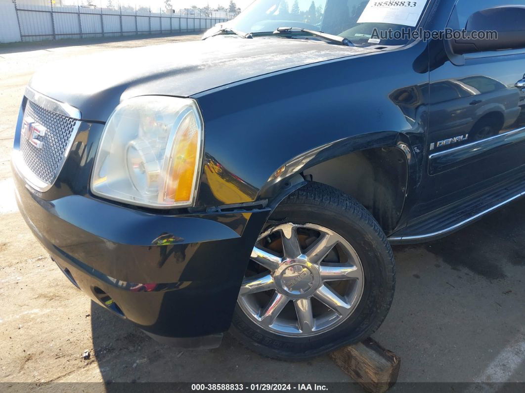 2007 Gmc Yukon Xl 1500 Denali Black vin: 1GKFK66857J305068