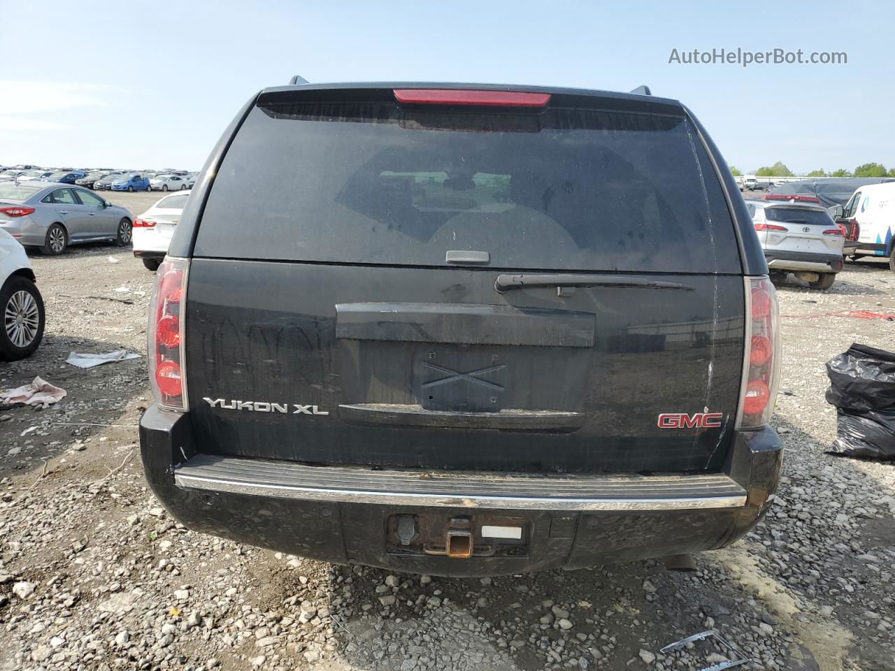 2007 Gmc Yukon Xl Denali Черный vin: 1GKFK66857J398707