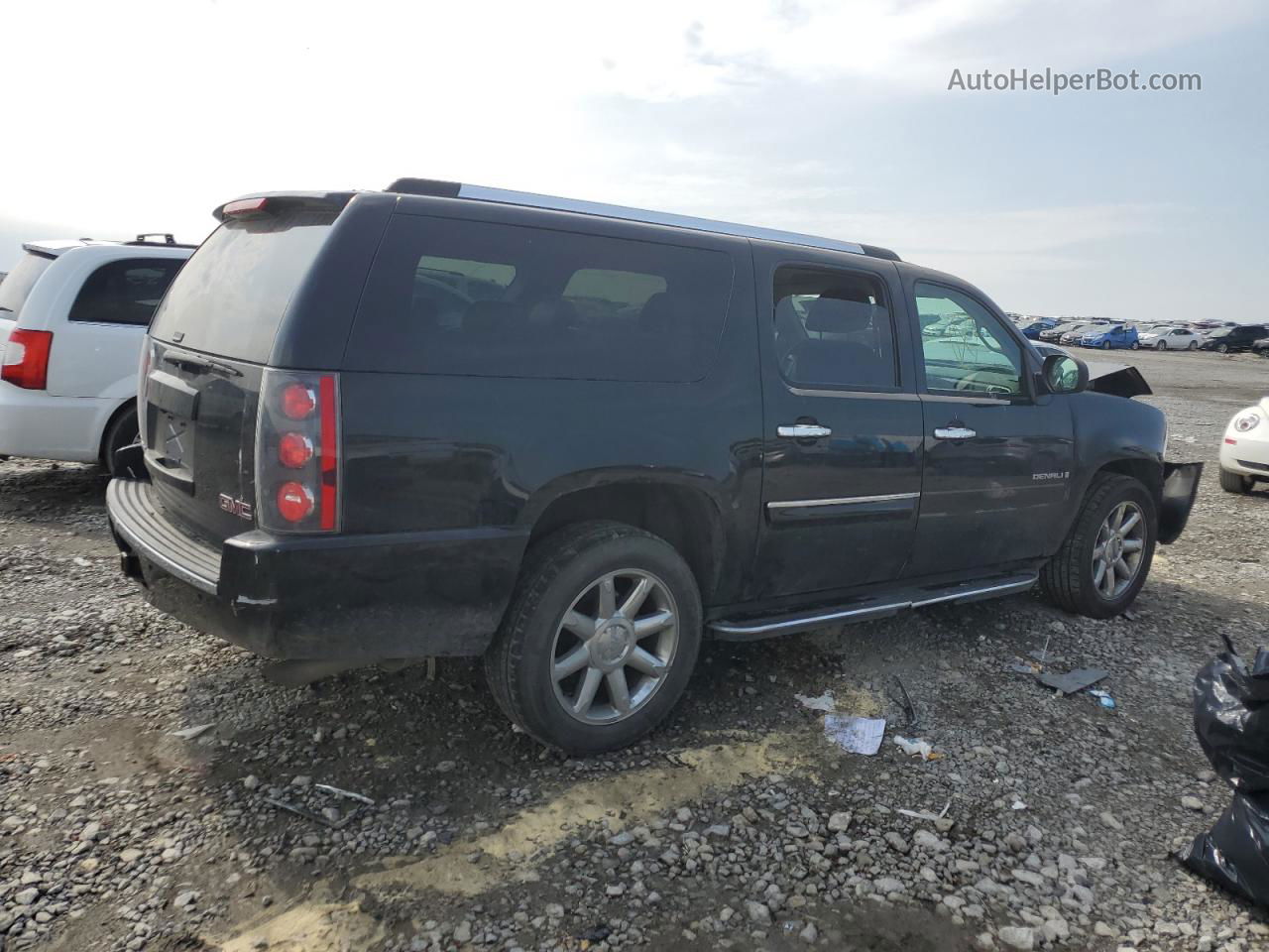 2007 Gmc Yukon Xl Denali Черный vin: 1GKFK66857J398707