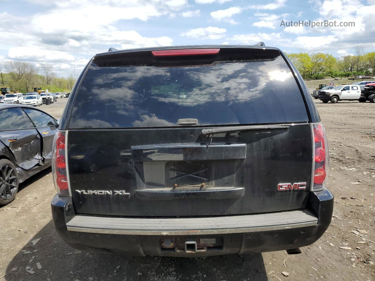 2007 Gmc Yukon Xl Denali Черный vin: 1GKFK66867J284313