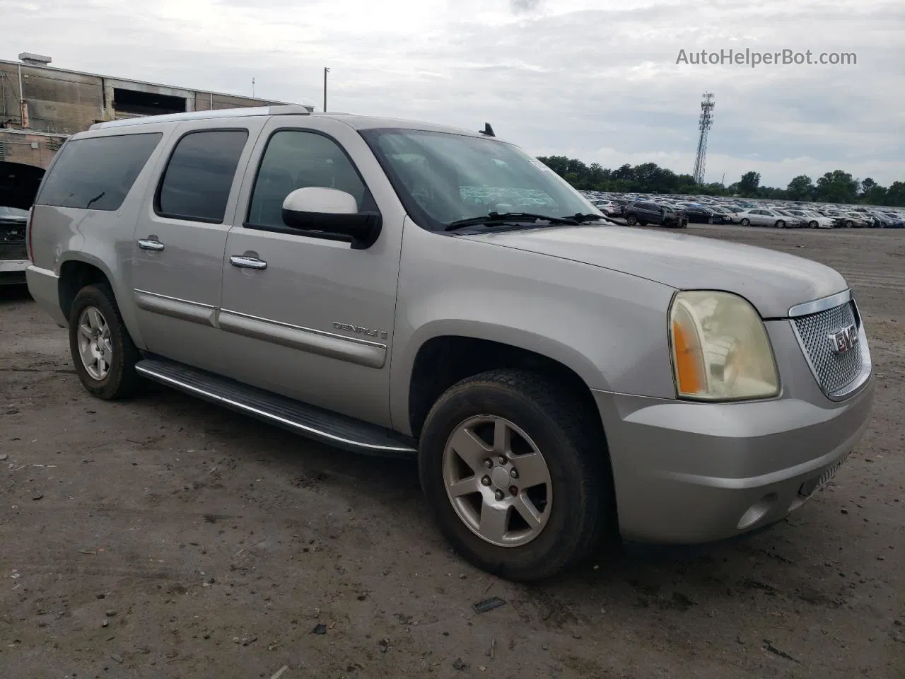 2007 Gmc Yukon Xl Denali Silver vin: 1GKFK66867J309002