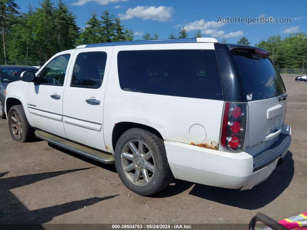 2007 Gmc Yukon Xl 1500 Denali White vin: 1GKFK66867J380152