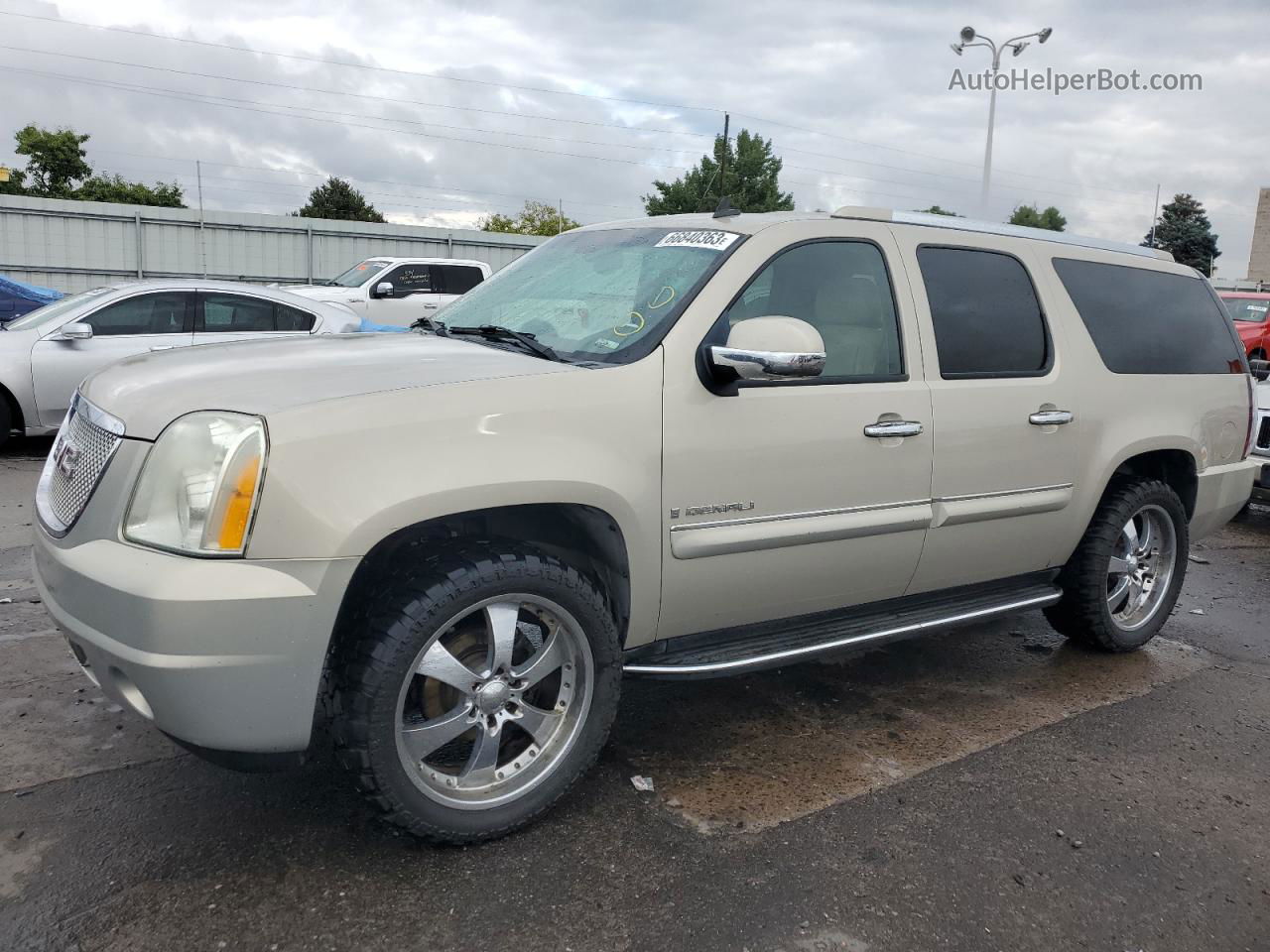 2007 Gmc Yukon Xl Denali Желто-коричневый vin: 1GKFK66877J237095