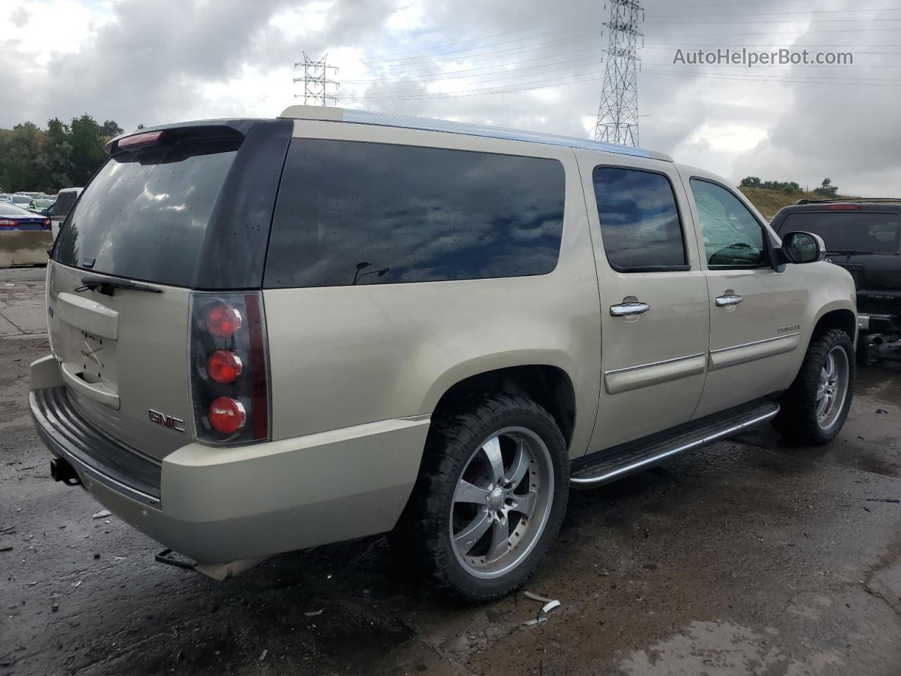 2007 Gmc Yukon Xl Denali Желто-коричневый vin: 1GKFK66877J237095