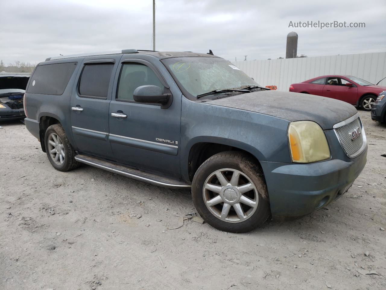 2007 Gmc Yukon Xl Denali Blue vin: 1GKFK66877J301832