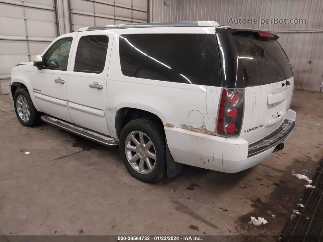 2007 Gmc Yukon Xl 1500 Denali White vin: 1GKFK66897J218015