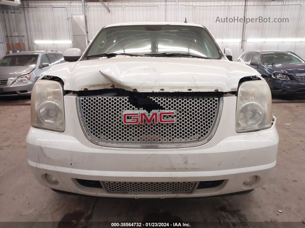 2007 Gmc Yukon Xl 1500 Denali White vin: 1GKFK66897J218015