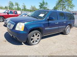 2007 Gmc Yukon Xl 1500 Denali Blue vin: 1GKFK66897J318048