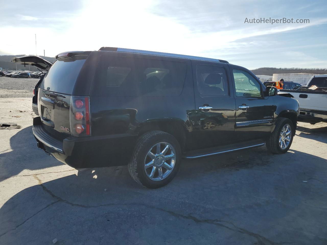 2007 Gmc Yukon Xl Denali Черный vin: 1GKFK66897J386026