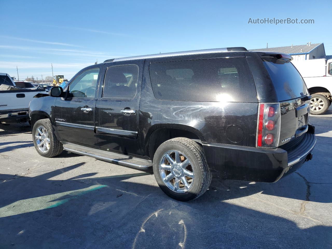 2007 Gmc Yukon Xl Denali Черный vin: 1GKFK66897J386026