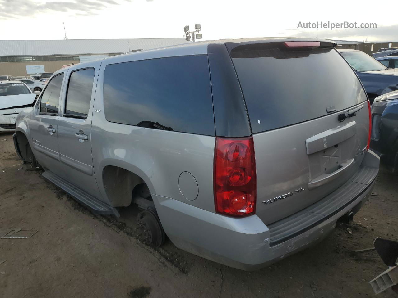 2007 Gmc Yukon Xl K2500 Silver vin: 1GKGK26K47R209278