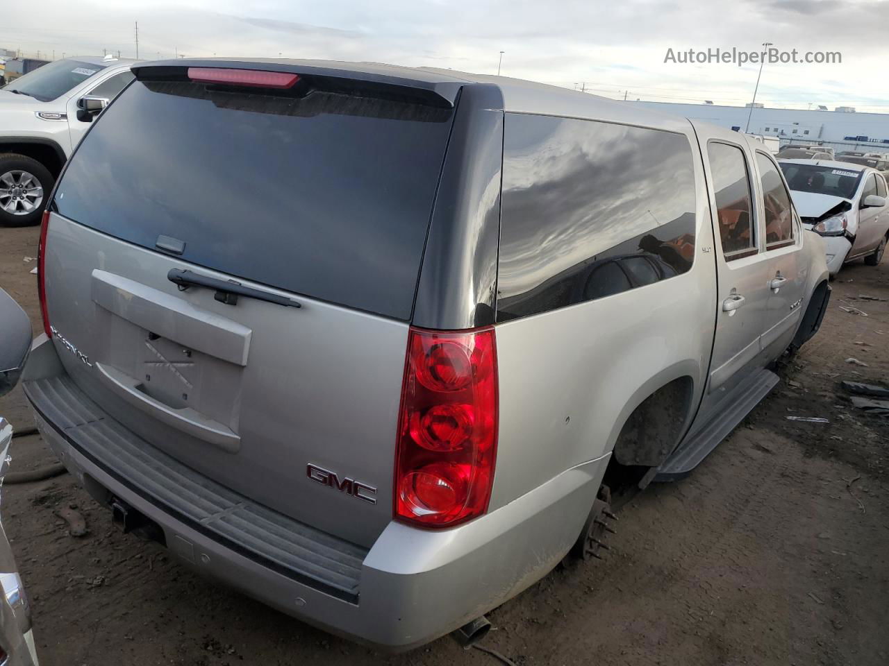 2007 Gmc Yukon Xl K2500 Silver vin: 1GKGK26K47R209278