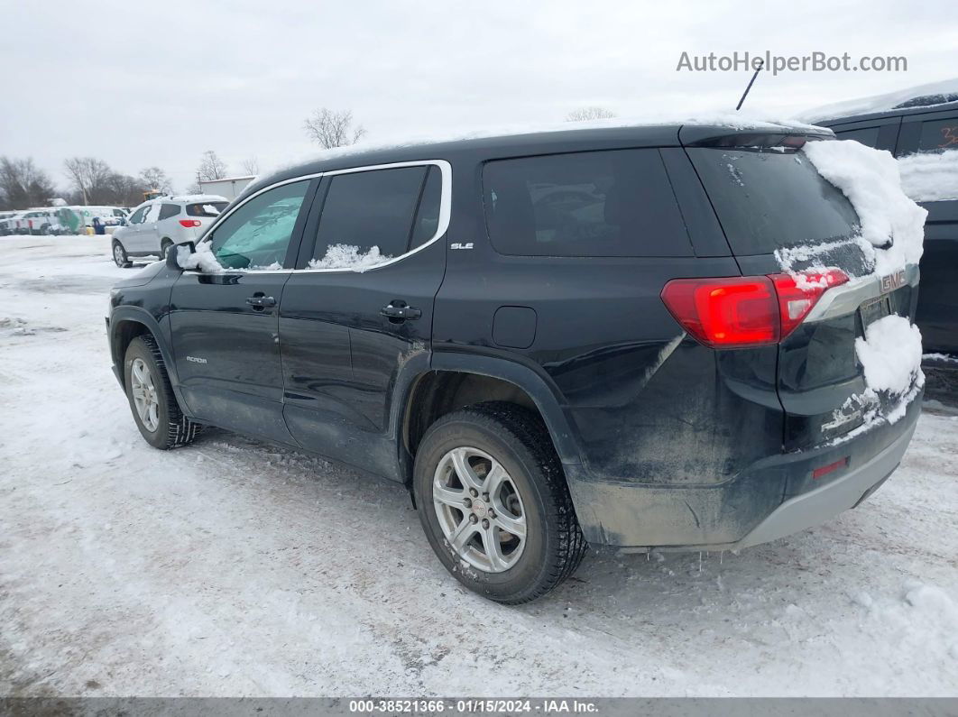 2019 Gmc Acadia Sle-1 Black vin: 1GKKNKLA0KZ294917