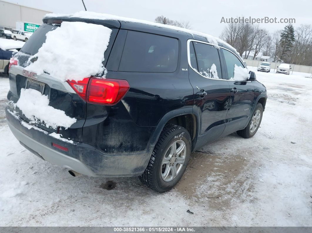 2019 Gmc Acadia Sle-1 Black vin: 1GKKNKLA0KZ294917