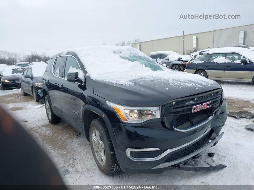 2019 Gmc Acadia Sle-1 Black vin: 1GKKNKLA0KZ294917