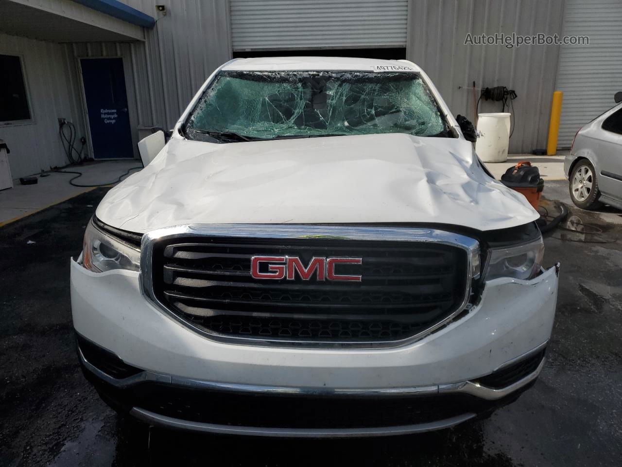 2019 Gmc Acadia Sle Белый vin: 1GKKNKLA2KZ231205