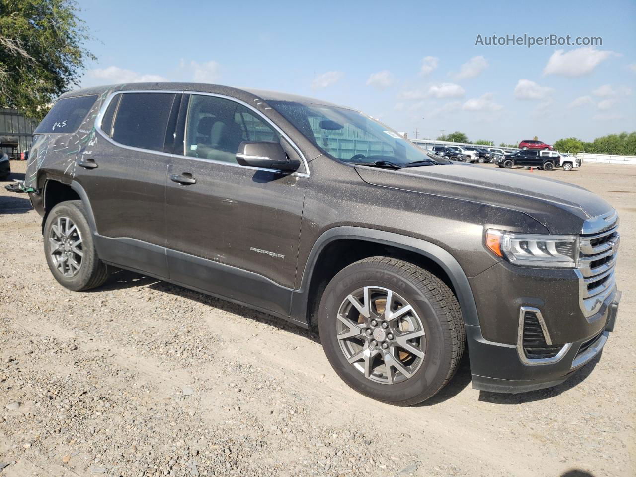 2020 Gmc Acadia Sle Black vin: 1GKKNKLA2LZ163764