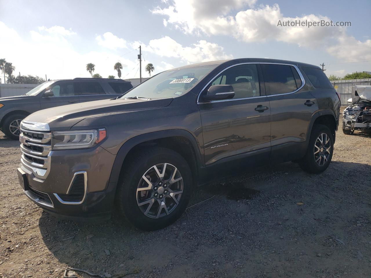 2020 Gmc Acadia Sle Black vin: 1GKKNKLA2LZ163764