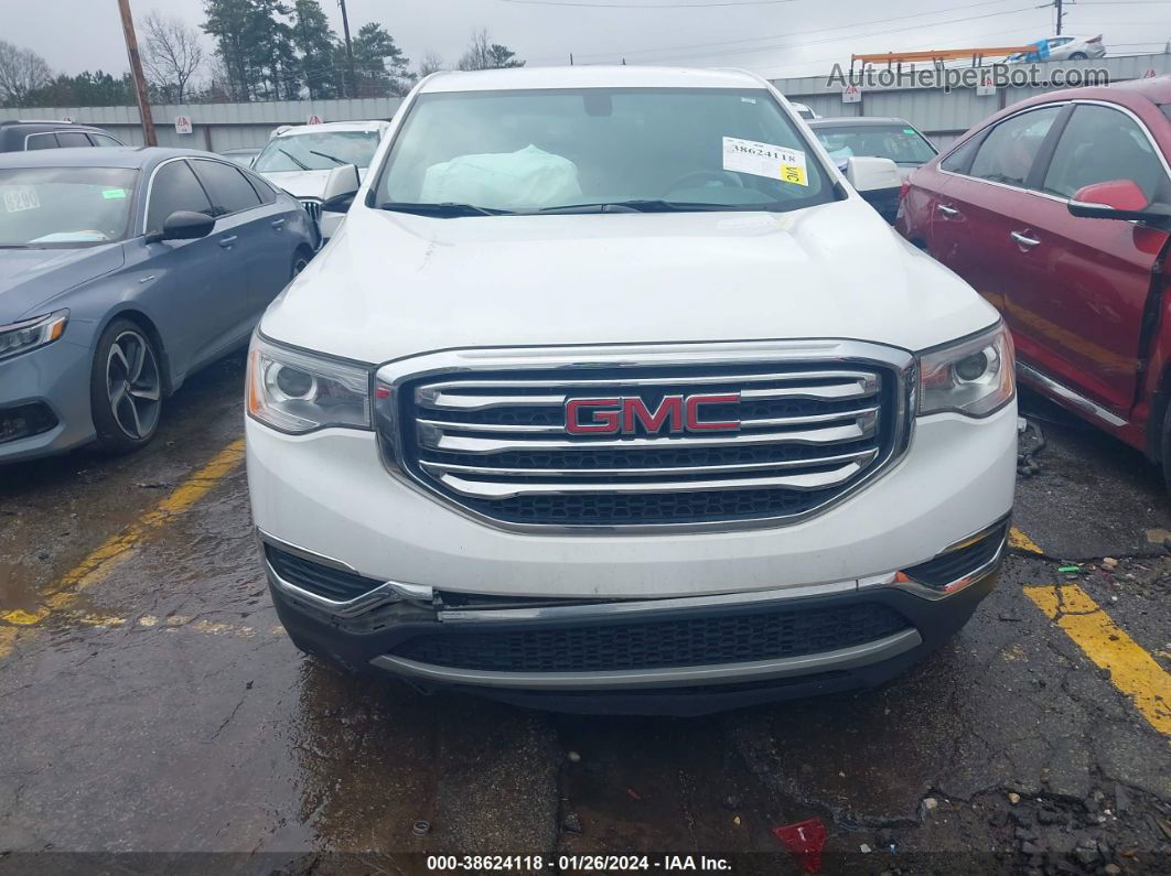 2019 Gmc Acadia Sle-1 White vin: 1GKKNKLA3KZ121425