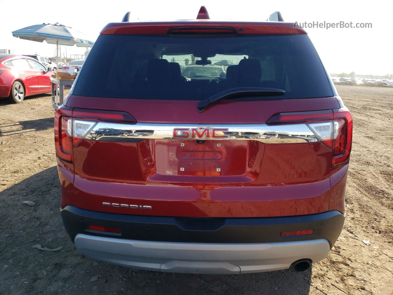 2020 Gmc Acadia Sle Красный vin: 1GKKNKLA3LZ127632