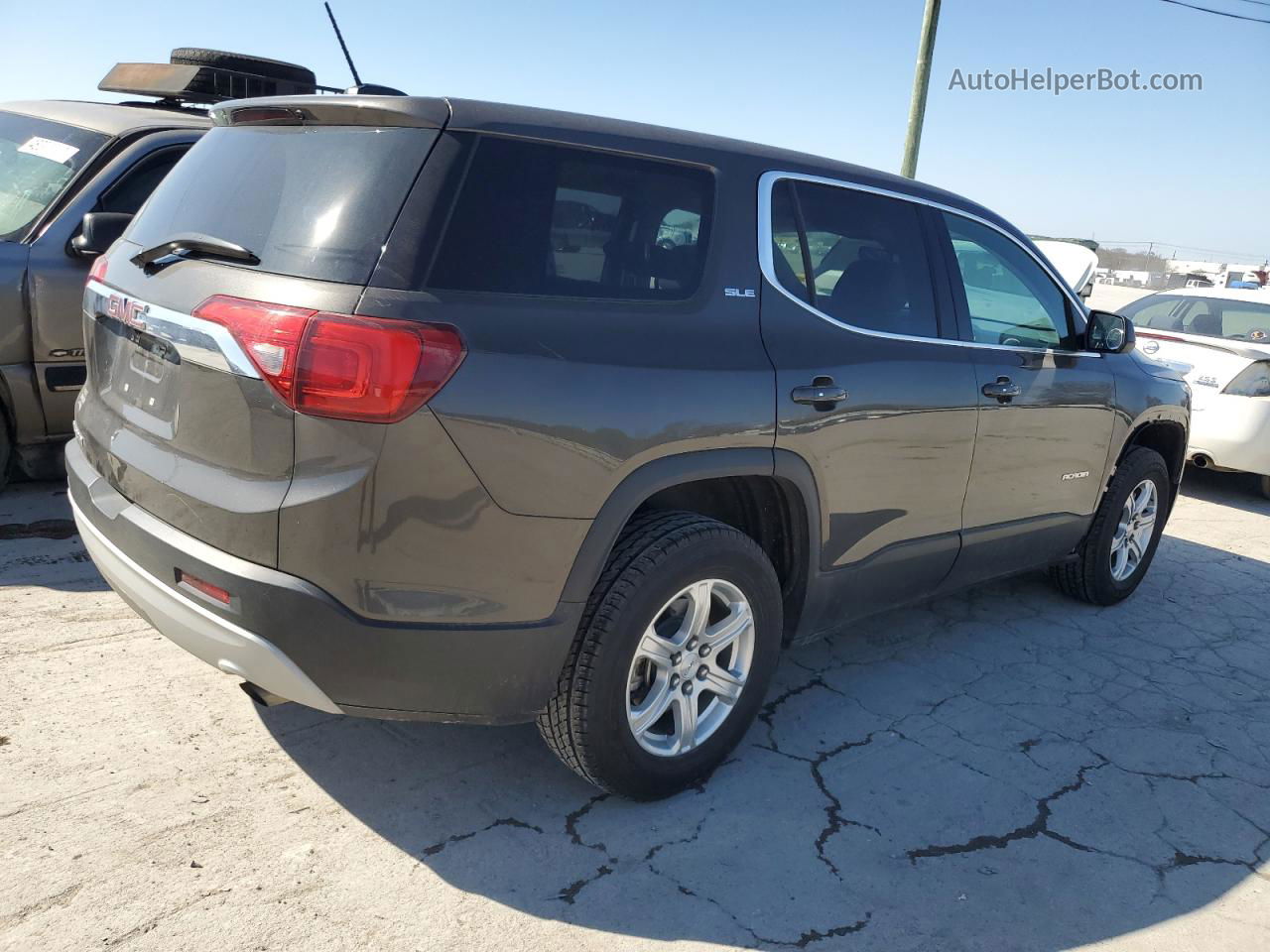 2019 Gmc Acadia Sle Черный vin: 1GKKNKLA4KZ156670