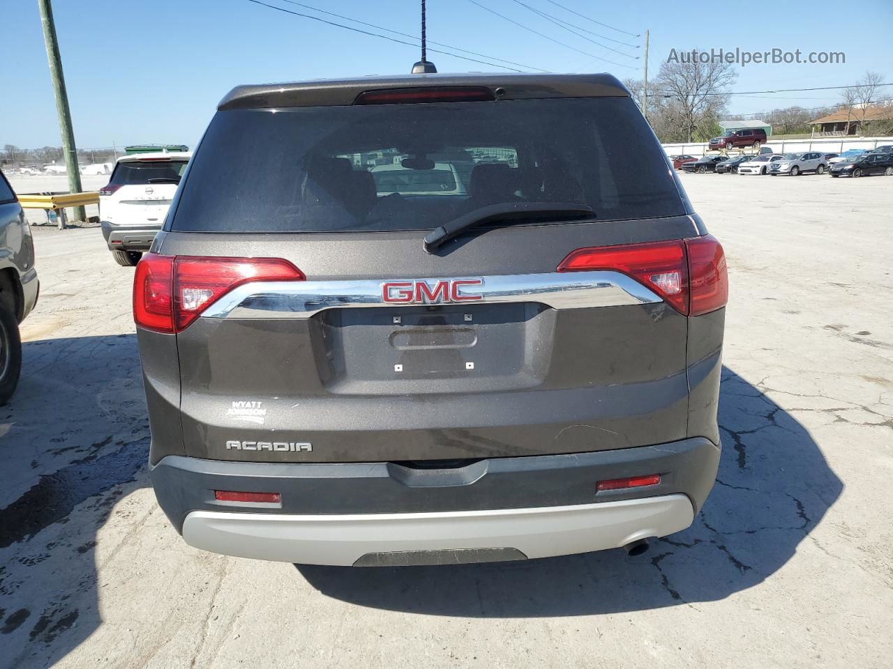 2019 Gmc Acadia Sle Черный vin: 1GKKNKLA4KZ156670