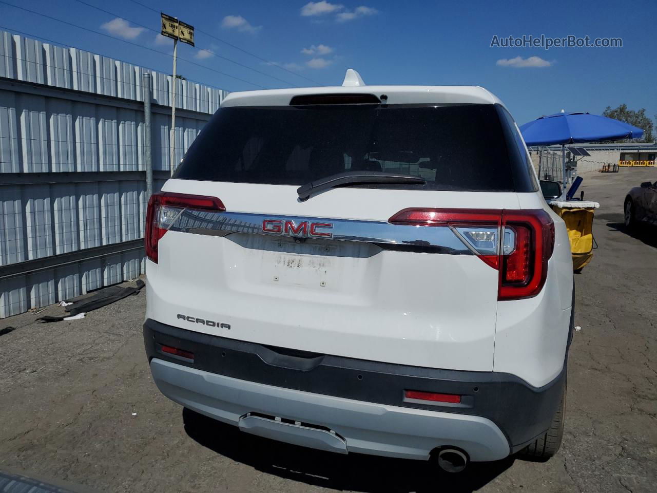 2020 Gmc Acadia Sle Белый vin: 1GKKNKLA4LZ130474