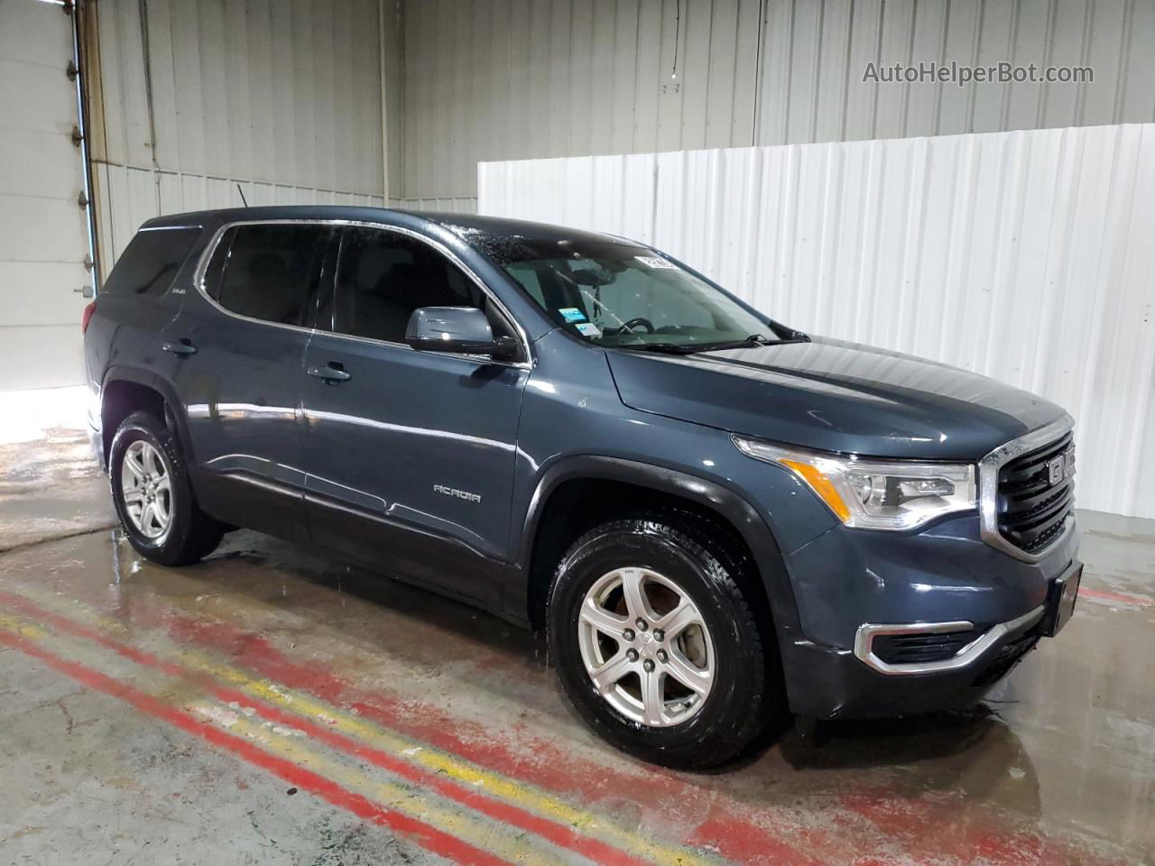 2019 Gmc Acadia Sle Blue vin: 1GKKNKLA5KZ278471