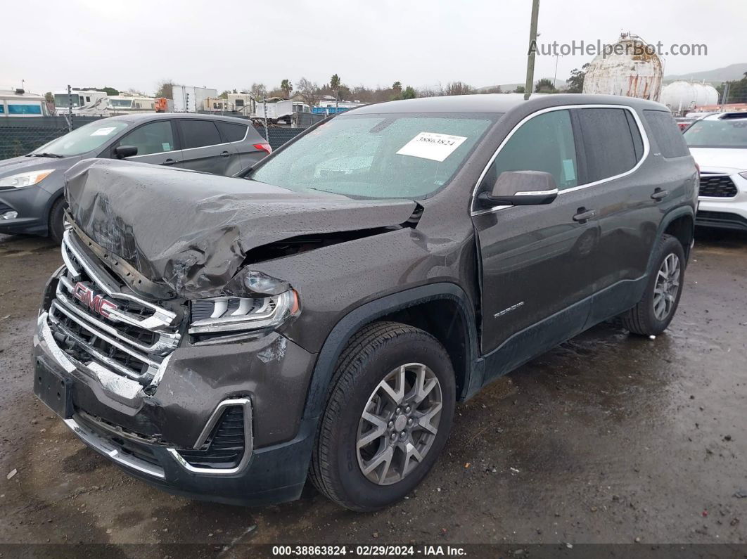 2020 Gmc Acadia Fwd Sle Gray vin: 1GKKNKLA5LZ162124