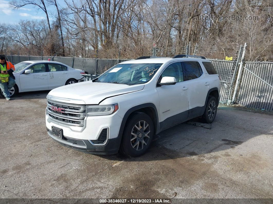 2020 Gmc Acadia Fwd Sle White vin: 1GKKNKLA5LZ180221