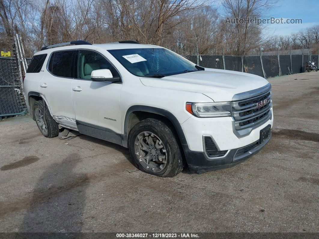 2020 Gmc Acadia Fwd Sle White vin: 1GKKNKLA5LZ180221