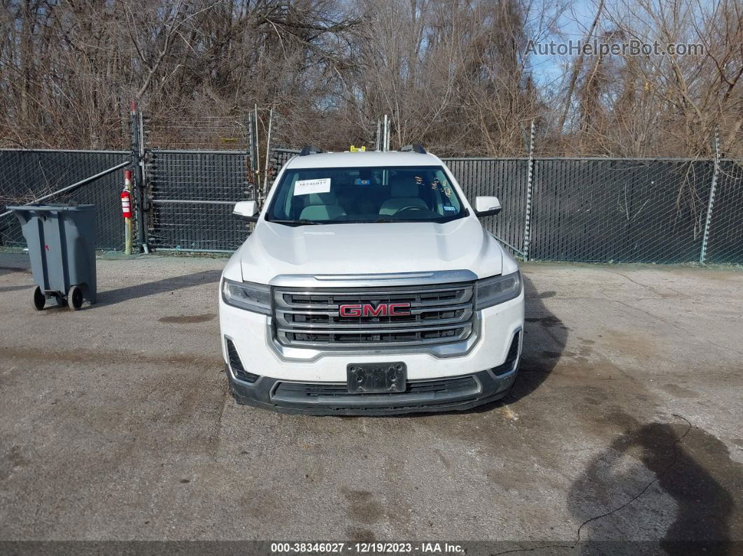 2020 Gmc Acadia Fwd Sle White vin: 1GKKNKLA5LZ180221