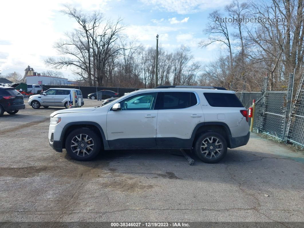 2020 Gmc Acadia Fwd Sle White vin: 1GKKNKLA5LZ180221