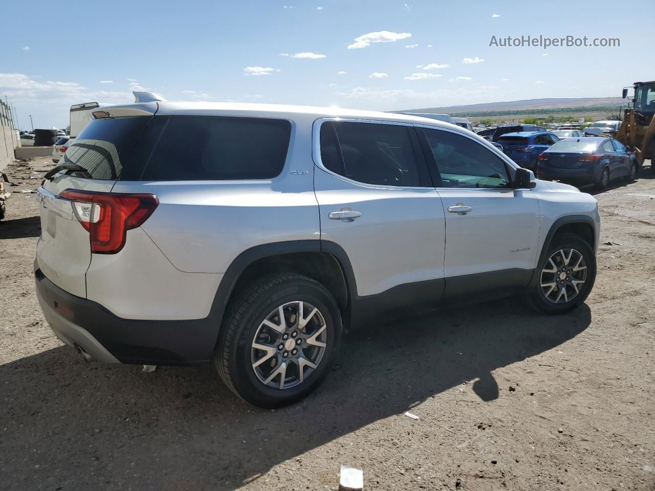 2020 Gmc Acadia Sle Silver vin: 1GKKNKLA6LZ154825