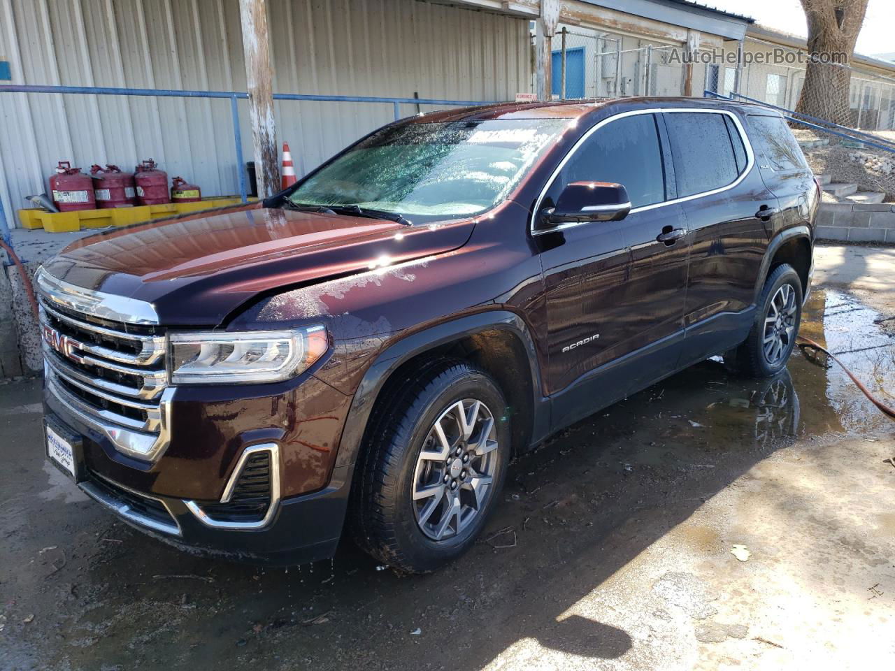 2020 Gmc Acadia Sle Бордовый vin: 1GKKNKLA7LZ161962