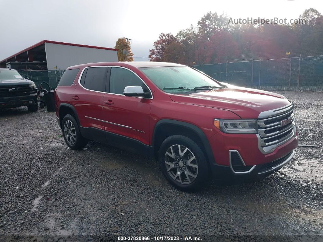 2020 Gmc Acadia Fwd Sle Maroon vin: 1GKKNKLA8LZ180195