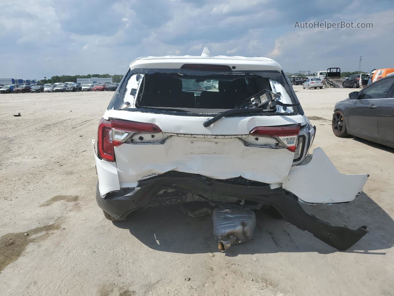 2020 Gmc Acadia Sle White vin: 1GKKNKLA8LZ209078