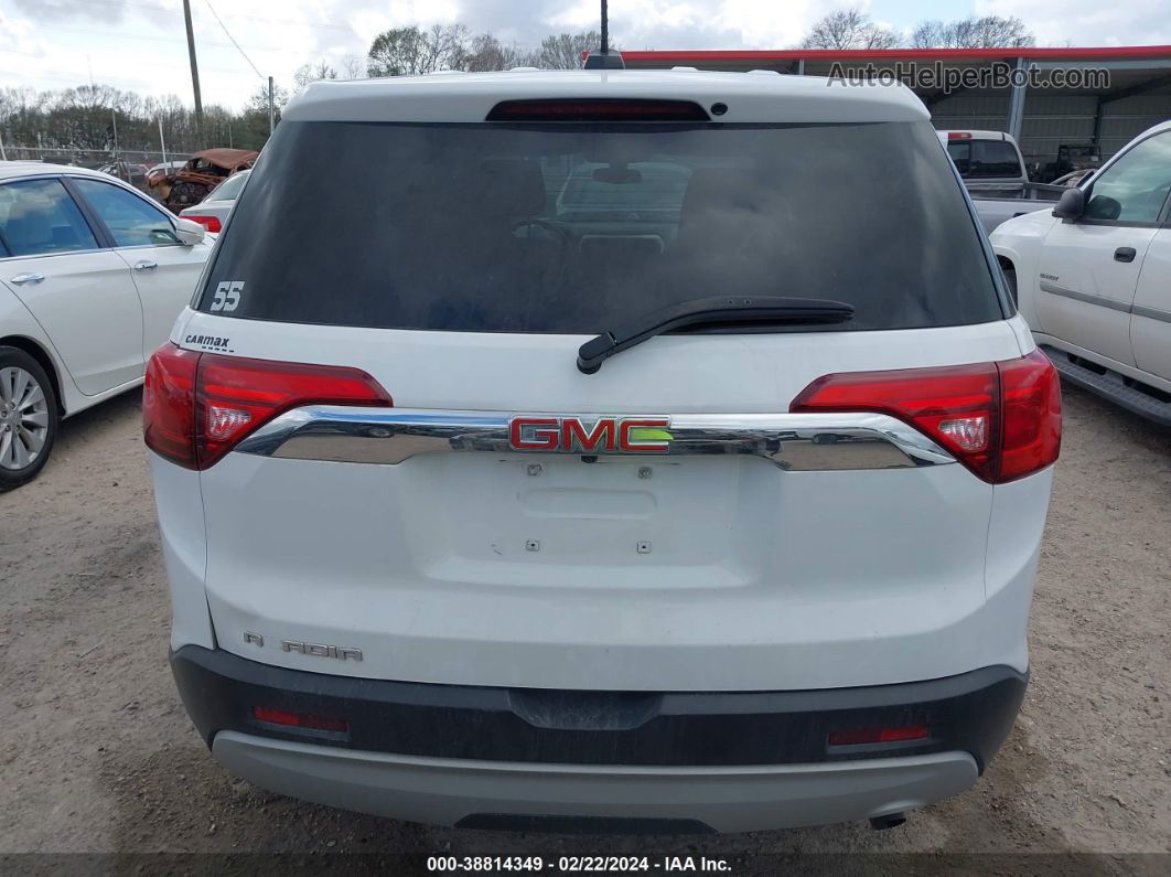 2019 Gmc Acadia Sle-1 White vin: 1GKKNKLAXKZ229301