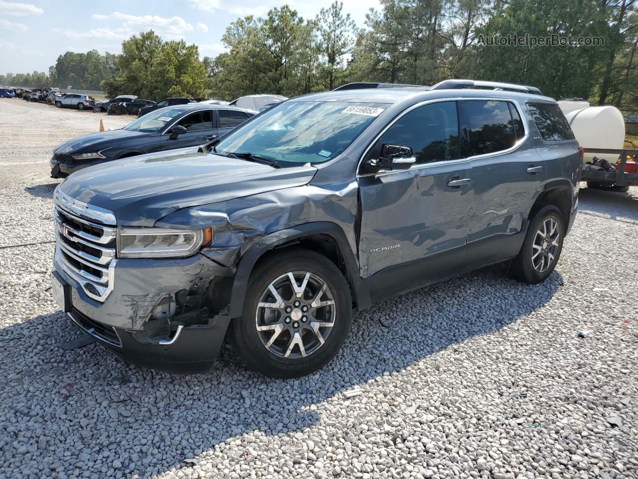 2020 Gmc Acadia Sle Black vin: 1GKKNKLS1LZ177342