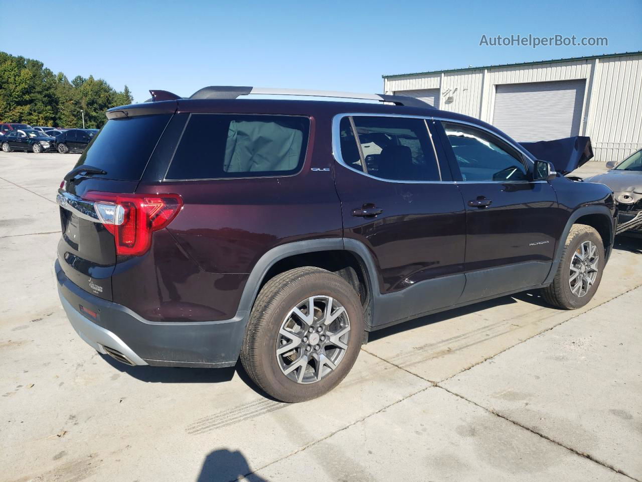 2020 Gmc Acadia Sle Burgundy vin: 1GKKNKLS7LZ201014