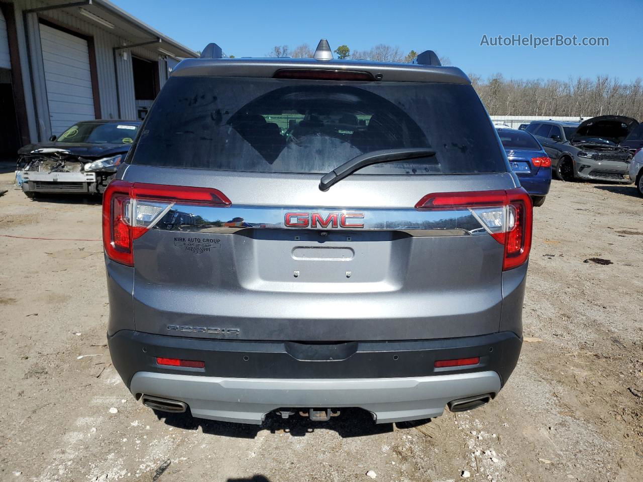 2020 Gmc Acadia Sle Gray vin: 1GKKNKLS9LZ161941