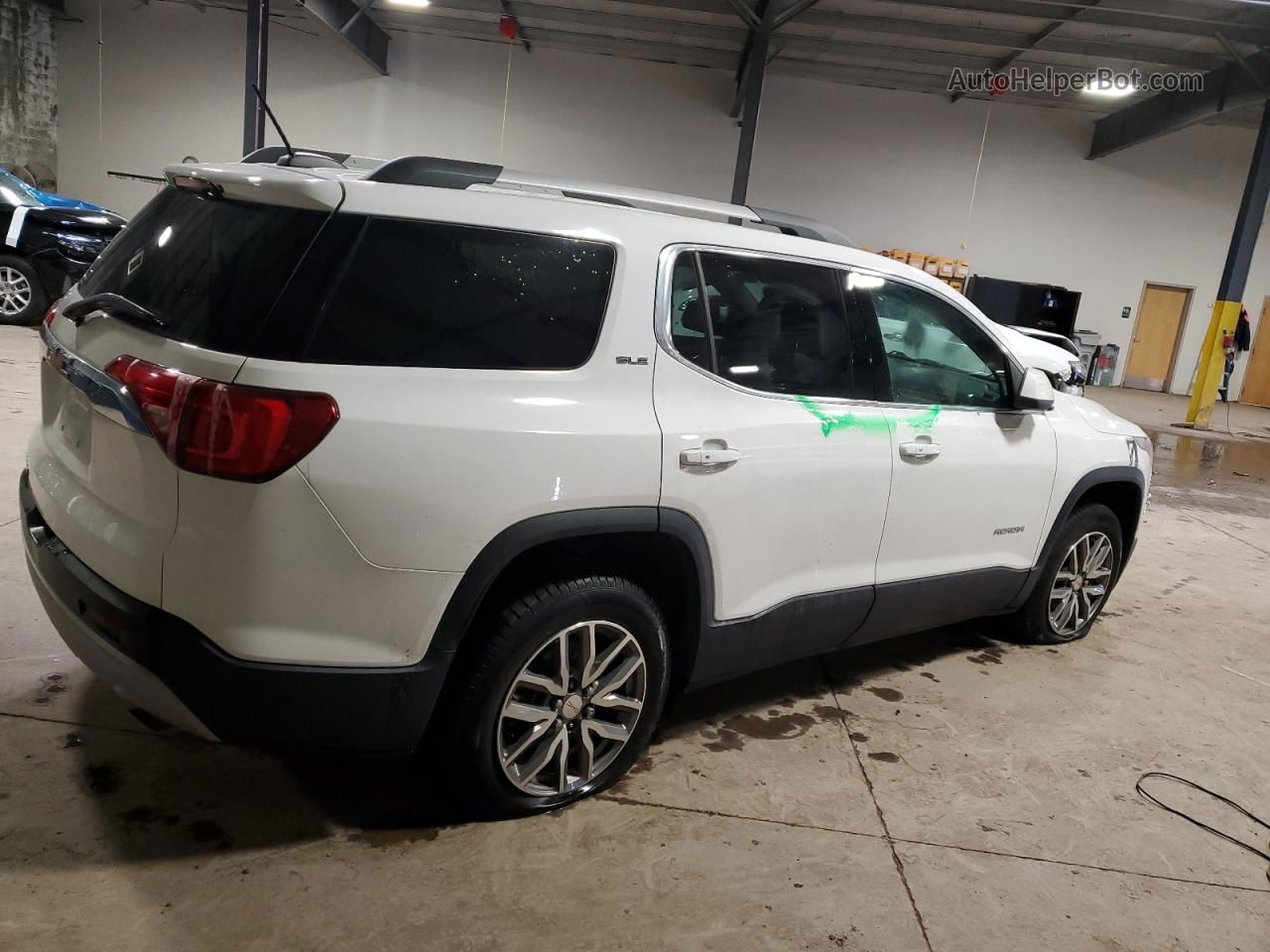 2019 Gmc Acadia Sle Белый vin: 1GKKNLLA1KZ207208